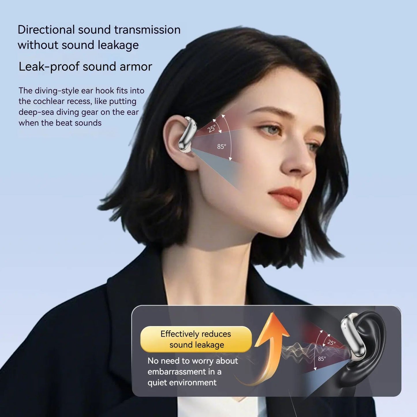 ⚡Flash-Sale⚡100k-sold⚡Bluetooth Headphones with Zero‑Gravity -ZDQ8