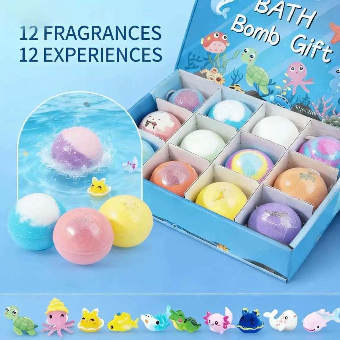 🏆Flash Sale⚡ Baby's health! 🏆- Bath Bombs for Kids with SurpriseSPRINGInside - YTY5