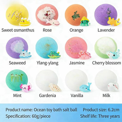 🏆Flash Sale⚡ Baby's health! 🏆- Bath Bombs for Kids with SurpriseSPRINGInside - YTY5