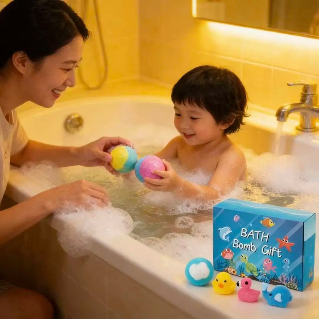 🏆Flash Sale⚡ Baby's health! 🏆- Bath Bombs for Kids with SurpriseSPRINGInside - YTY5
