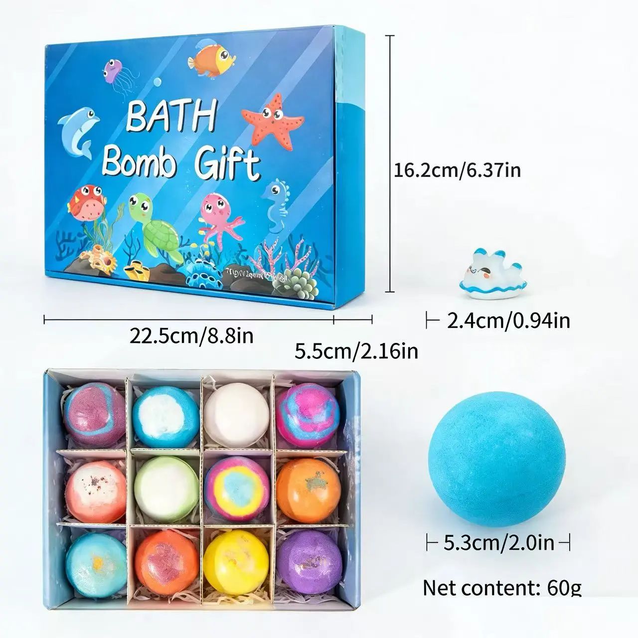 🏆Flash Sale⚡ Baby's health! 🏆- Bath Bombs for Kids with SurpriseSPRINGInside - YTY5