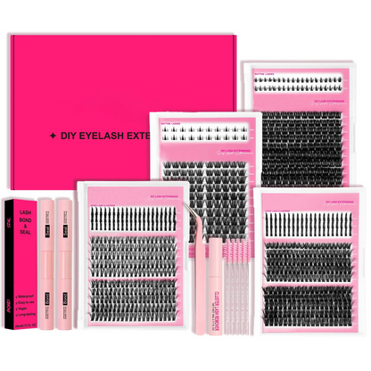 🏆Flash Sale⚡ 80K+ SOLD! 🏆- 4 Styles Lash Clusters Kit - YTY5
