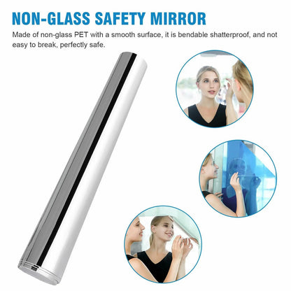 ⚡Crazy-Sale⚡60k-Sold⚡1/2 PCS Self Adhesive Mirror-ZDQ8