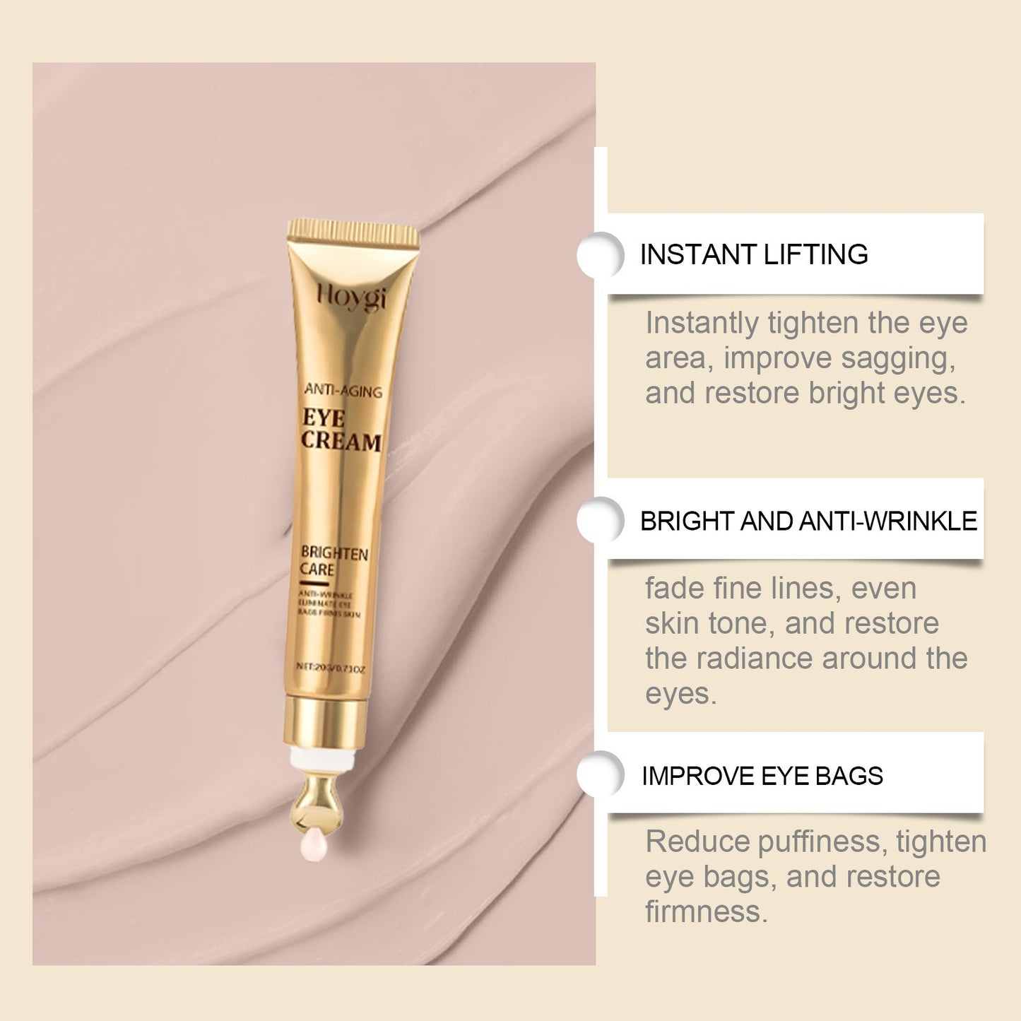 🏆Flash Sale⚡ 60K+ SOLD! 🏆- Peptide Eye Cream, Firming Eye Cream and Eye gel essence - YTY5