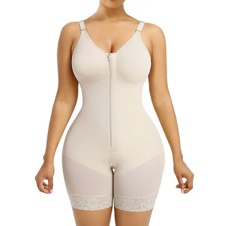 🏆Flash Sale⚡ 330K+ SOLD! 🏆- Tummy Control Butt Lifter Shaper with Zipper Crotch detachable shoulder strap - YTY5