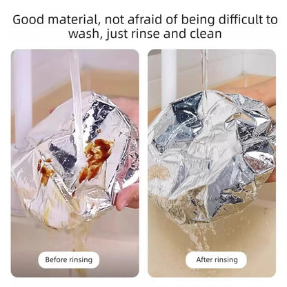 ⏰️Flash-Sale⚡Home dining table & food container🍊 aluminum foil heat-retaining cover⚡-ZDQ8