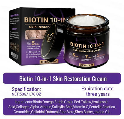 ⏰️Flash-Sale⚡Biotin+ 10D Repair Complex – Unlock Your Skin’s Natural Regeneration⚡-YTY5