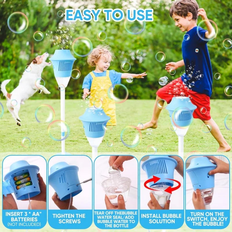 ⚡Crazy-Sale⚡100k-Sold⚡Automatic Handheld Bubble Machine for Kids-YTY5