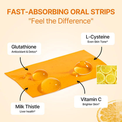⚡Crazy-Sale⚡Limited-Time Offer⚡Liposomal Glutathione Strips-YTY5