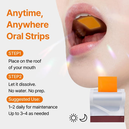 ⚡Crazy-Sale⚡Limited-Time Offer⚡Liposomal Glutathione Strips-YTY5