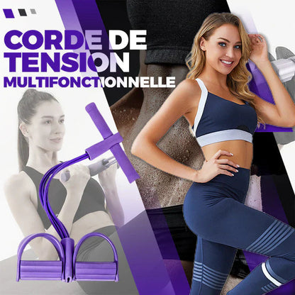 ⚡Crazy-Sale⚡Limited-Time Offer⚡Multi-functional Pedal Resistance Band Trainer -ZDQ8