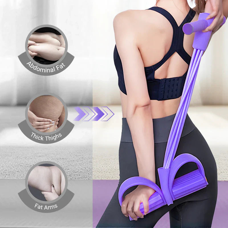 ⚡Crazy-Sale⚡Limited-Time Offer⚡Multi-functional Pedal Resistance Band Trainer -ZDQ8