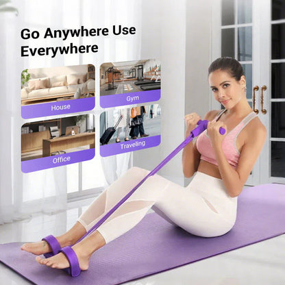 ⚡Crazy-Sale⚡Limited-Time Offer⚡Multi-functional Pedal Resistance Band Trainer -ZDQ8