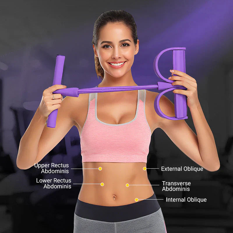 ⚡Crazy-Sale⚡Limited-Time Offer⚡Multi-functional Pedal Resistance Band Trainer -ZDQ8