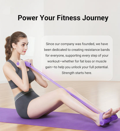 ⚡Crazy-Sale⚡Limited-Time Offer⚡Multi-functional Pedal Resistance Band Trainer -ZDQ8