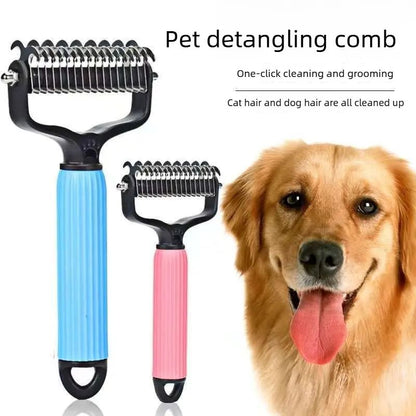⚡Crazy-Sale⚡Limited-Time Offer⚡Universal Pet Detangling Comb for Dogs Grooming Tool-ZDQ8