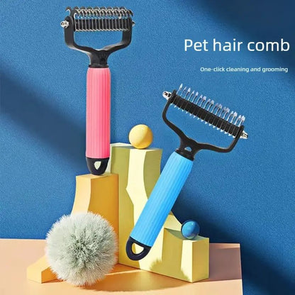 ⚡Crazy-Sale⚡Limited-Time Offer⚡Universal Pet Detangling Comb for Dogs Grooming Tool-ZDQ8