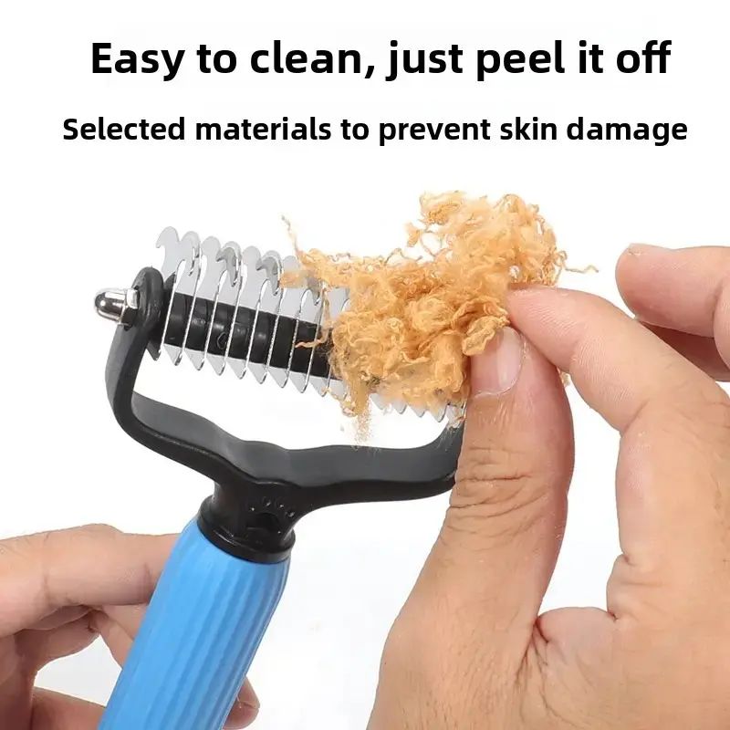⚡Crazy-Sale⚡Limited-Time Offer⚡Universal Pet Detangling Comb for Dogs Grooming Tool-ZDQ8