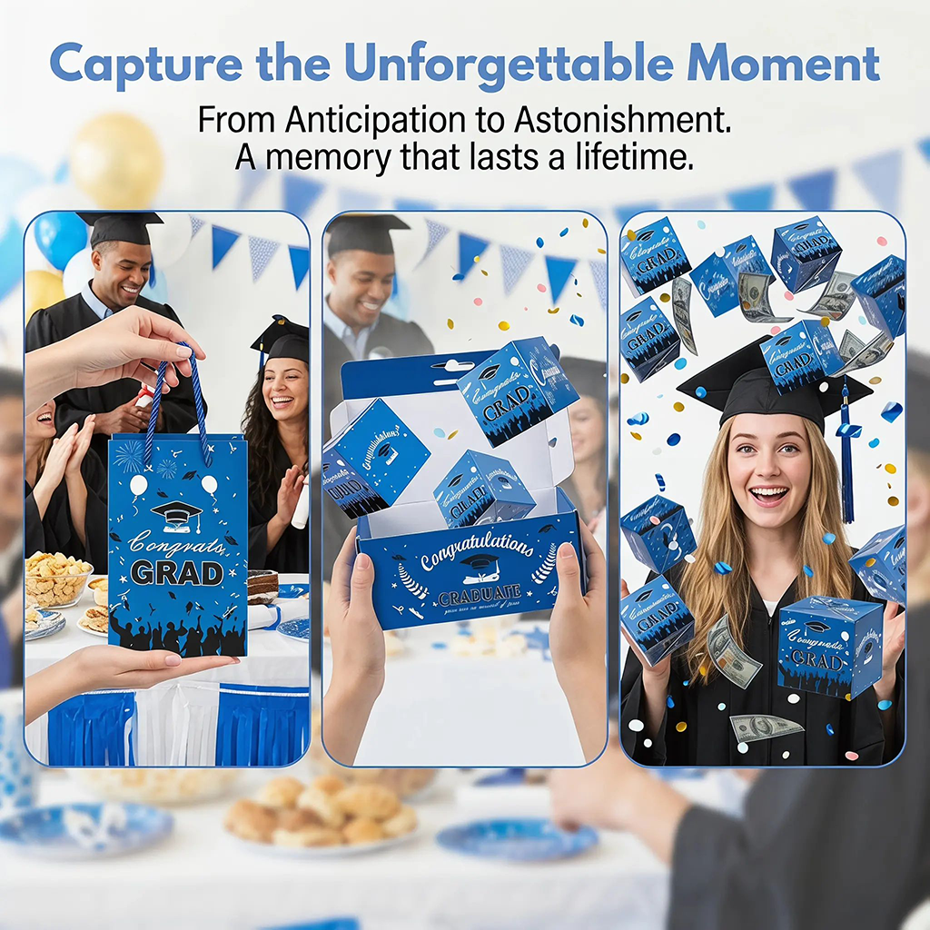 ⚡Crazy-Sale⚡Limited-Time Offer⚡2026 Graduation Surprise Pop-Up Gift Box-YTY5