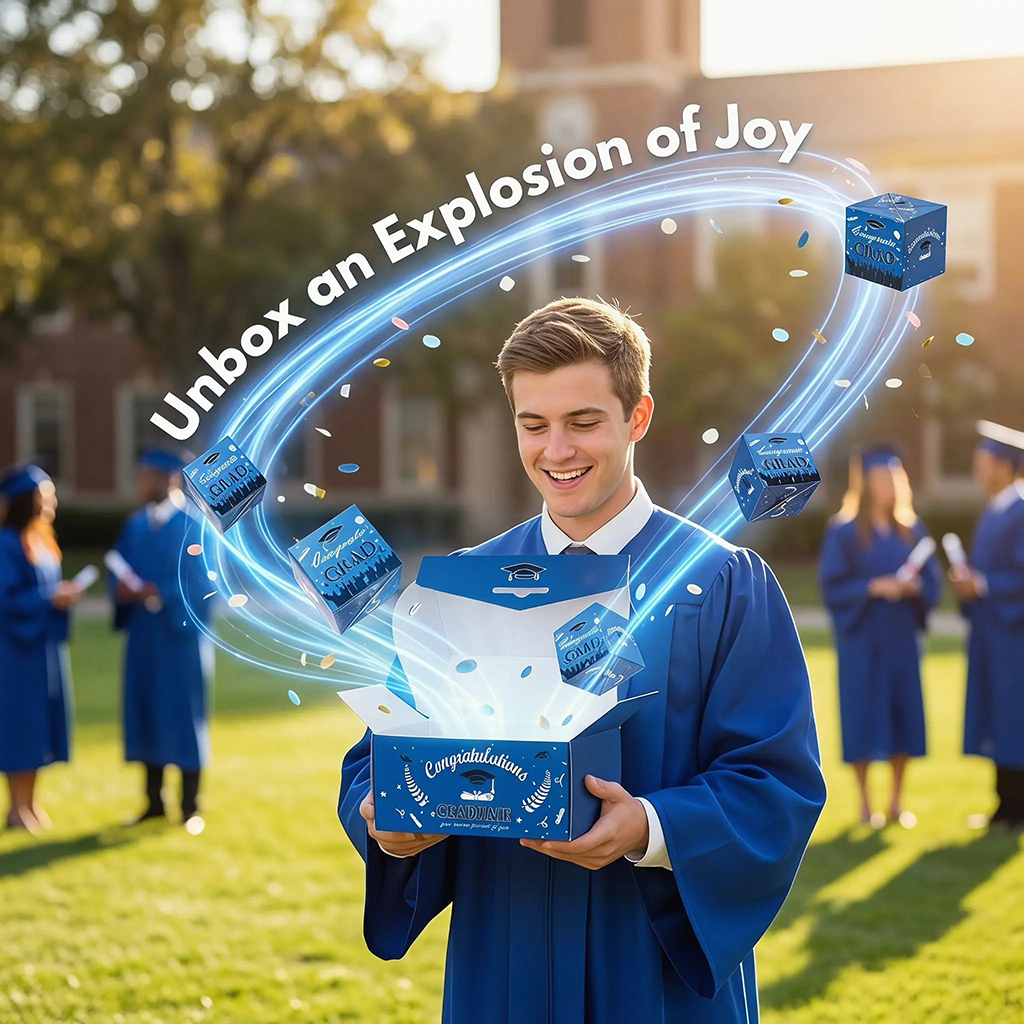⚡Crazy-Sale⚡Limited-Time Offer⚡2026 Graduation Surprise Pop-Up Gift Box-YTY5