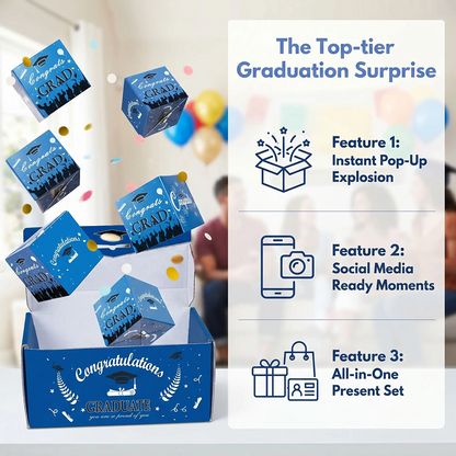 ⚡Crazy-Sale⚡Limited-Time Offer⚡2026 Graduation Surprise Pop-Up Gift Box-YTY5