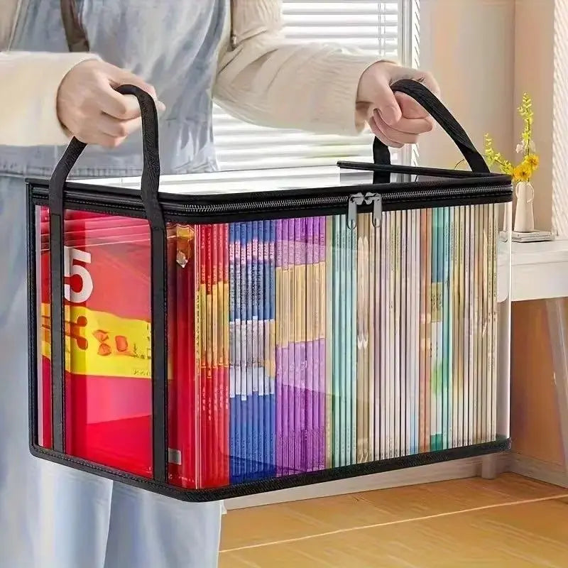 ⚡Crazy-Sale⚡Limited-Time Offer⚡Large Clear Thick Plastic Storage Box with Hinged Lid-YTY5