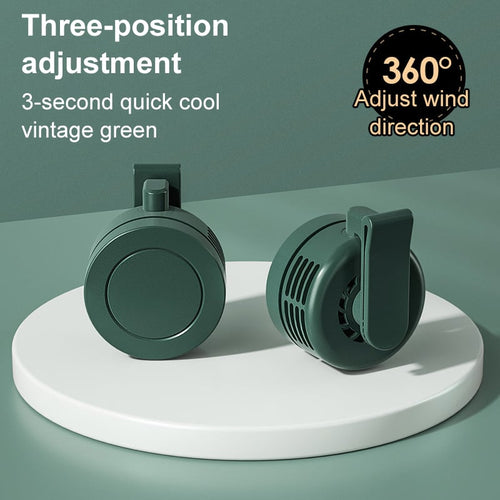 ⚡Crazy-Sale⚡Limited-Time Offer⚡Mini Bladeless Fan. Portable, rechargeable, and silent-YTY5