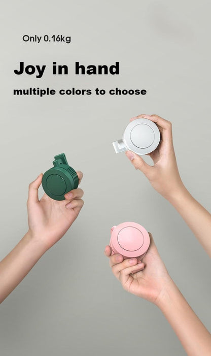 ⚡Crazy-Sale⚡Limited-Time Offer⚡Mini Bladeless Fan. Portable, rechargeable, and silent-YTY5