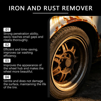⚡Crazy-Sale⚡Limited-Time Offer⚡Automotive Rust Remover Spray 120ML-YTY5