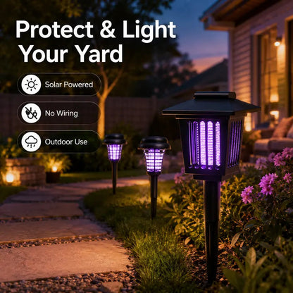 ⚡Crazy-Sale⚡Limited-Time Offer⚡Solar Mosquito Zapper Light-YTY5