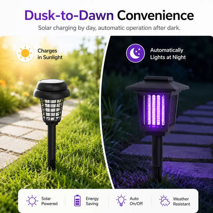 ⚡Crazy-Sale⚡Limited-Time Offer⚡Solar Mosquito Zapper Light-YTY5