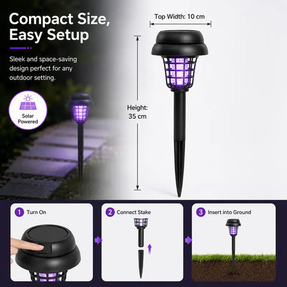 ⚡Crazy-Sale⚡Limited-Time Offer⚡Solar Mosquito Zapper Light-YTY5