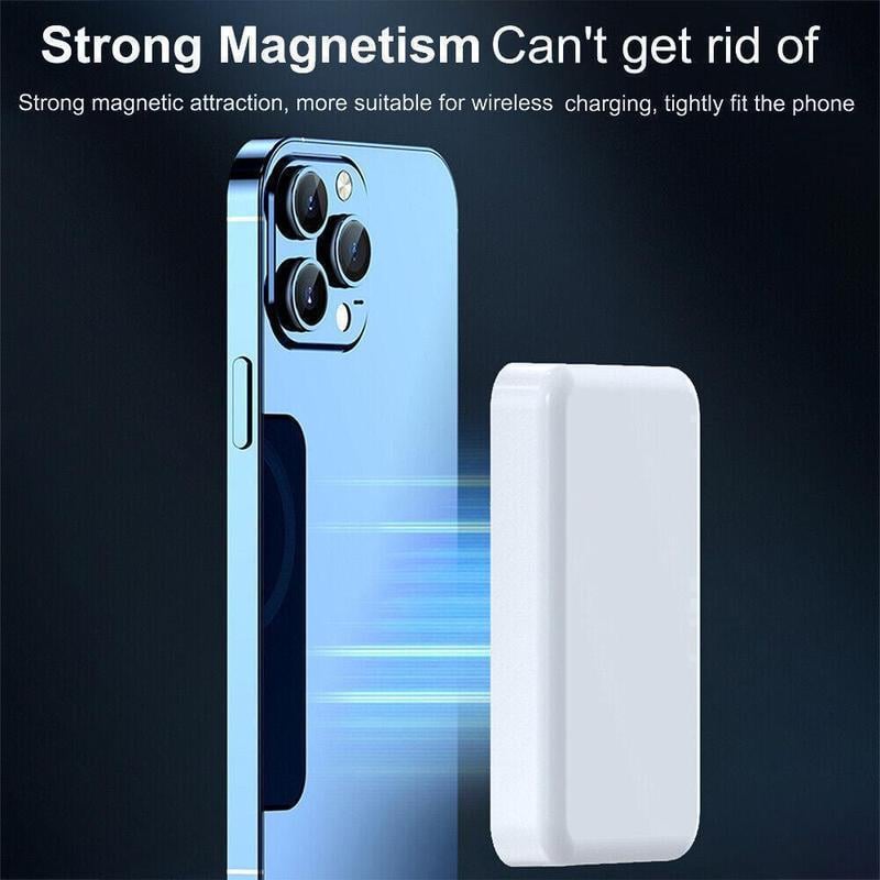 ⚡Crazy-Sale⚡Limited-Time Offer⚡5000mAh Magnetic Power Bank for iPhone 12–17 Series-YTY5