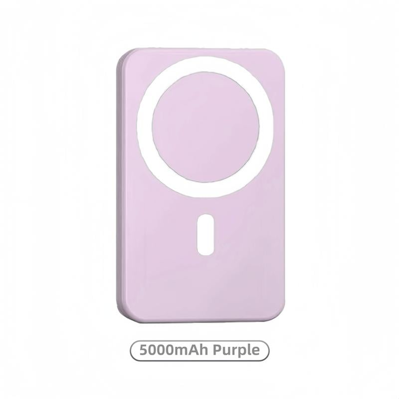⚡Crazy-Sale⚡Limited-Time Offer⚡5000mAh Magnetic Power Bank for iPhone 12–17 Series-YTY5