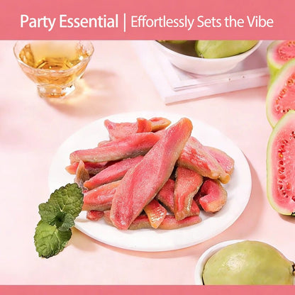 ♠️Say goodbye to high-calorie guilt! 🥝Satisfy your cravings with ourfiber-rich Red Guava slices-K3
