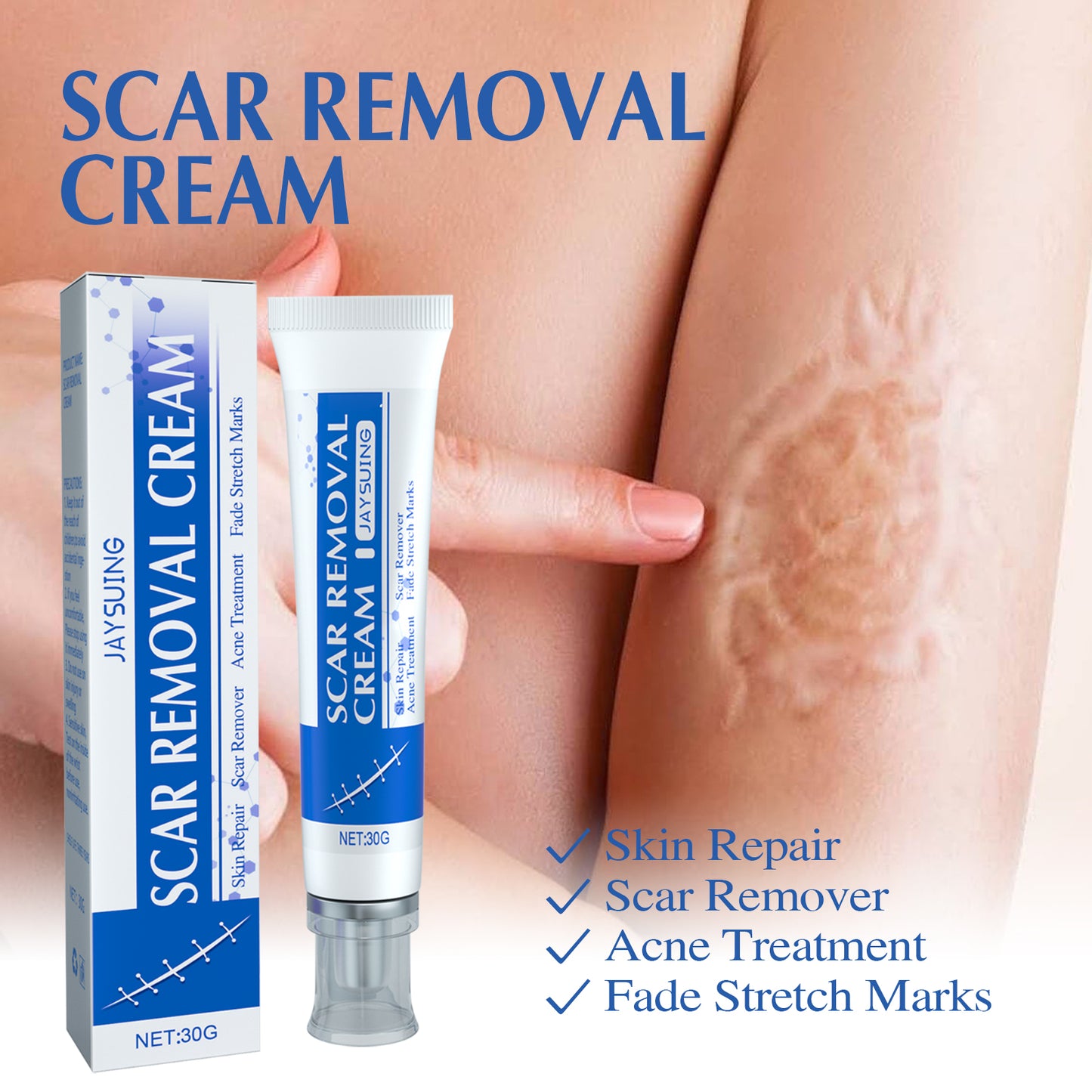 Scar Repair & Firming Cream – Fade Scars, Firm Skin | New Launch-W18