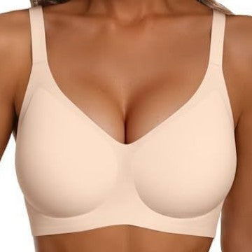 🎄 Christmas Special Offer- 50%OFF🎁Seamless Deep V Push-Up Wireless Bra❤️-#YUN7