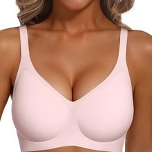 🎄 Christmas Special Offer- 50%OFF🎁Seamless Deep V Push-Up Wireless Bra❤️-#YUN7