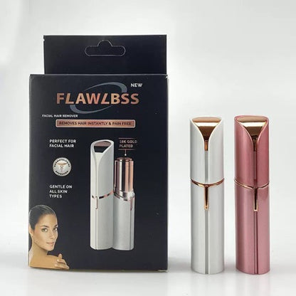 ⚡Crazy-Sale⚡Limited-Time Offer💟2-in-1 Rose Gold Eyebrow & Facial Hair Remover Painless🏆USB Rechargeable-102