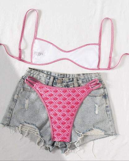 ⏰100K+ SOLD! 💥Two-Piece Set Women's Floral Print Bikini Set-#YEP8