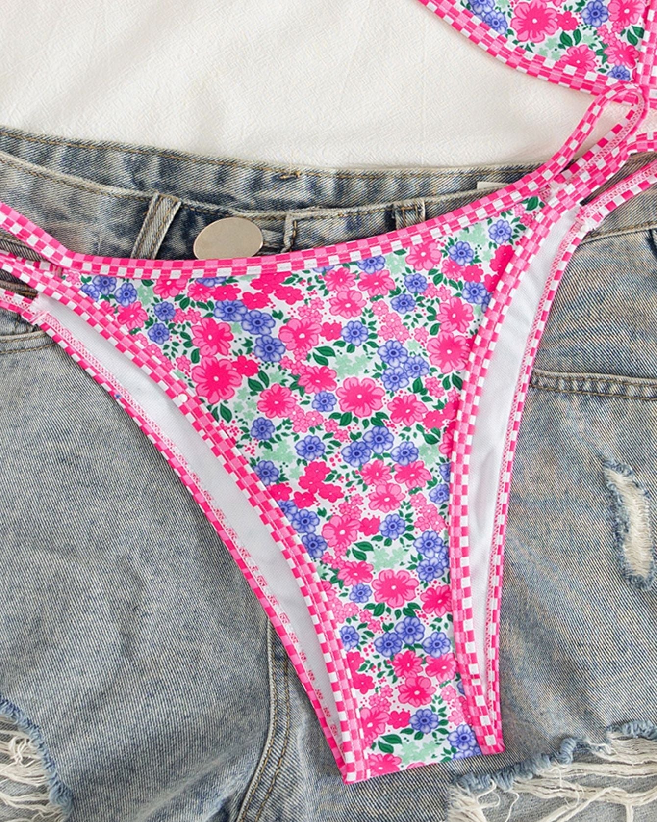 ⏰100K+ SOLD! 💥Two-Piece Set Women's Floral Print Bikini Set-#YEP8