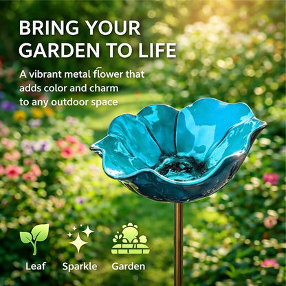 💖🎁2026 Mother's Day Gifts 50% Off--🎁Handmade Metal Flower Garden Stake🐦-ZDQ8