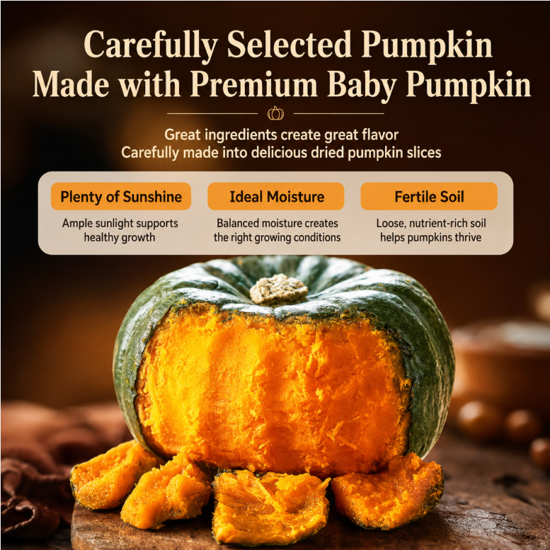 🍞Say goodbye to constipation🎃🥬Pure Sun-Dried Pumpkin｜Gentle Natural Laxative for Smooth Daily Bowels-K3