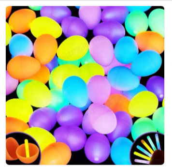 ⚡Crazy-Sale⚡60k-Sold⚡PcsGlow in the Dark for Kids Easter Basket Stuffers, Easter Egg Hunt Party Favors Classroom Decorations Supplies-INT