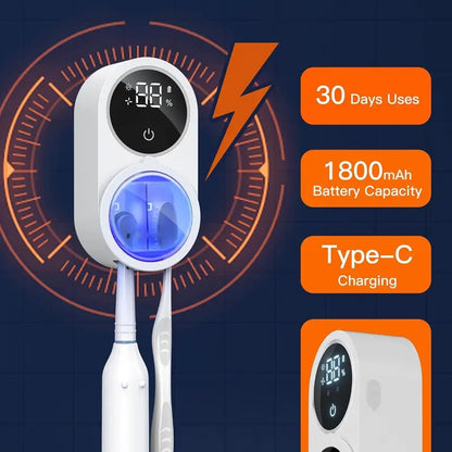 💜 LAST DAY PROMOTION - 50%OFF💜UV Smart Care ™ : Helps remove 99.9% of germs from your toothbrush-W18