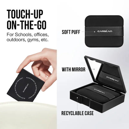 🏆Flash Sale⚡ 50K+ SOLD!💥CARSLAN Black Magnet Oil Blotting Setting Sheet 🏆-A11