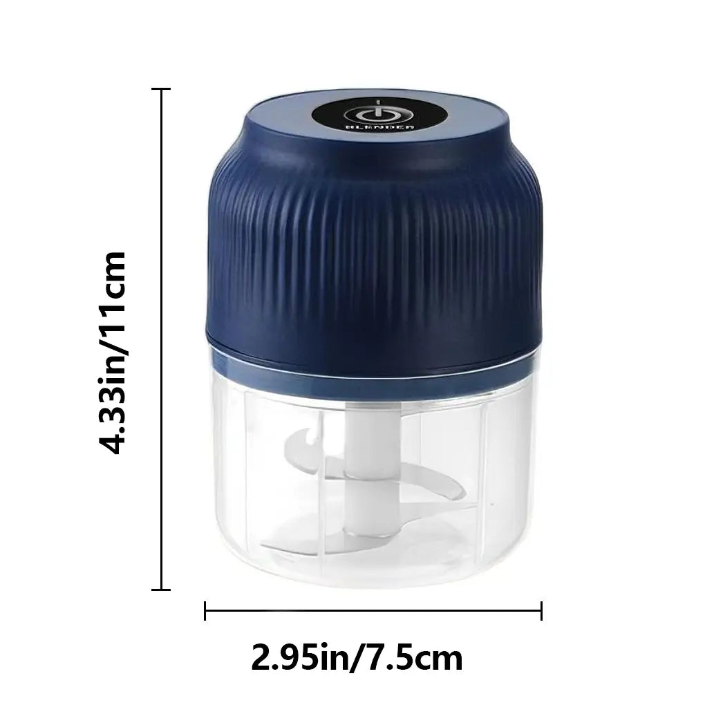 ⚡Crazy-Sale⚡Limited-Time Offer🔌 USB Rechargeable，300ML Electric Mini Chopper 🔥-102