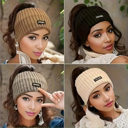 🏆GRANK 4pcs Women's Soft Stretchy Headbands Winter Ear Warmers💥 -A11