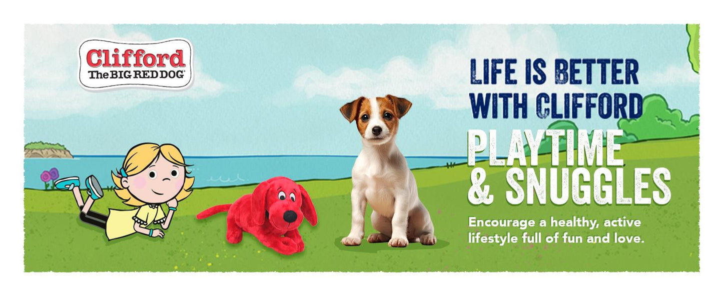 🏆Flash Sale⚡ 50K+ SOLD!💥Clifford Large Dog Toy 🏆-A11