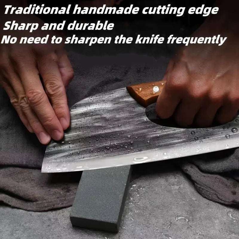 🏆[Buy 1 Get 1 Free] For Only Today 2pcs kitchen knives, super sharp kitchen knives, meat cutters, kitchen knives and slicing knives Combination knife Block household knife chef knifes meat cleaver knife knives Kitchenware -A01